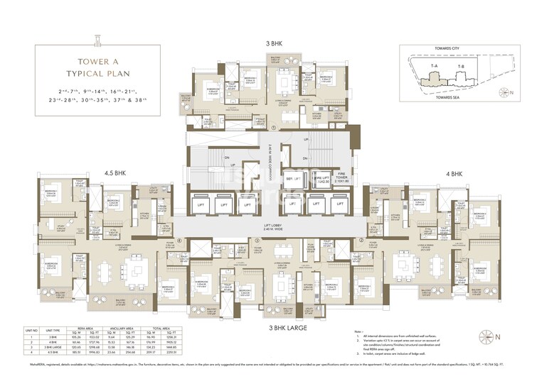 L And T The Gateway Floor Plans 1