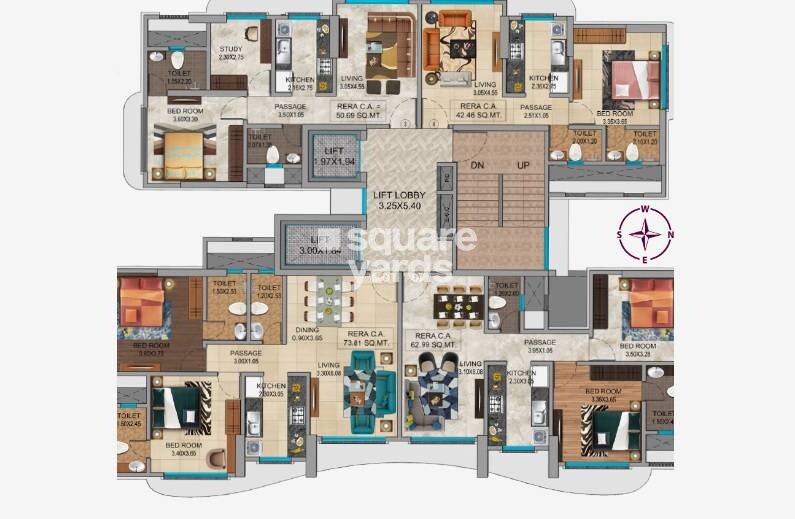 L K Samarpan Floor Plans