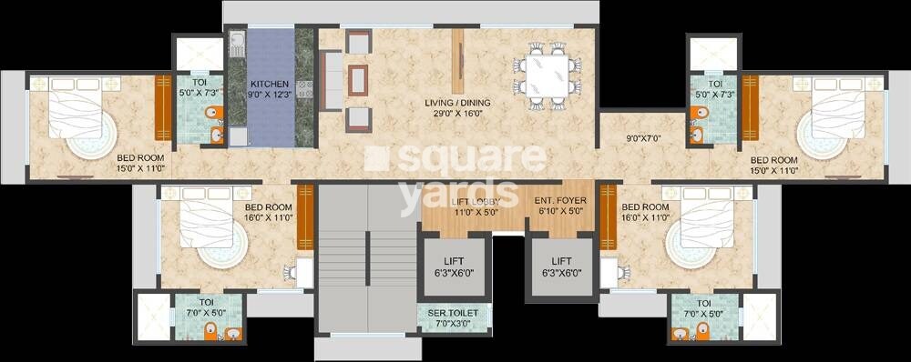 L Nagpal Bhagirathi Sadan Floor Plans