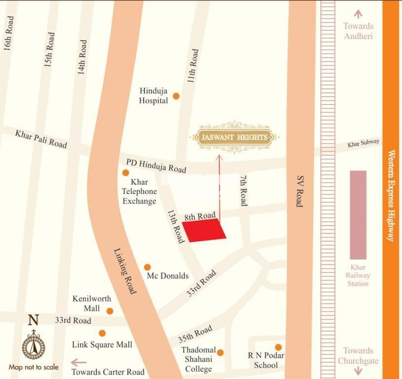 L Nagpal Jaswant Heights Location Image