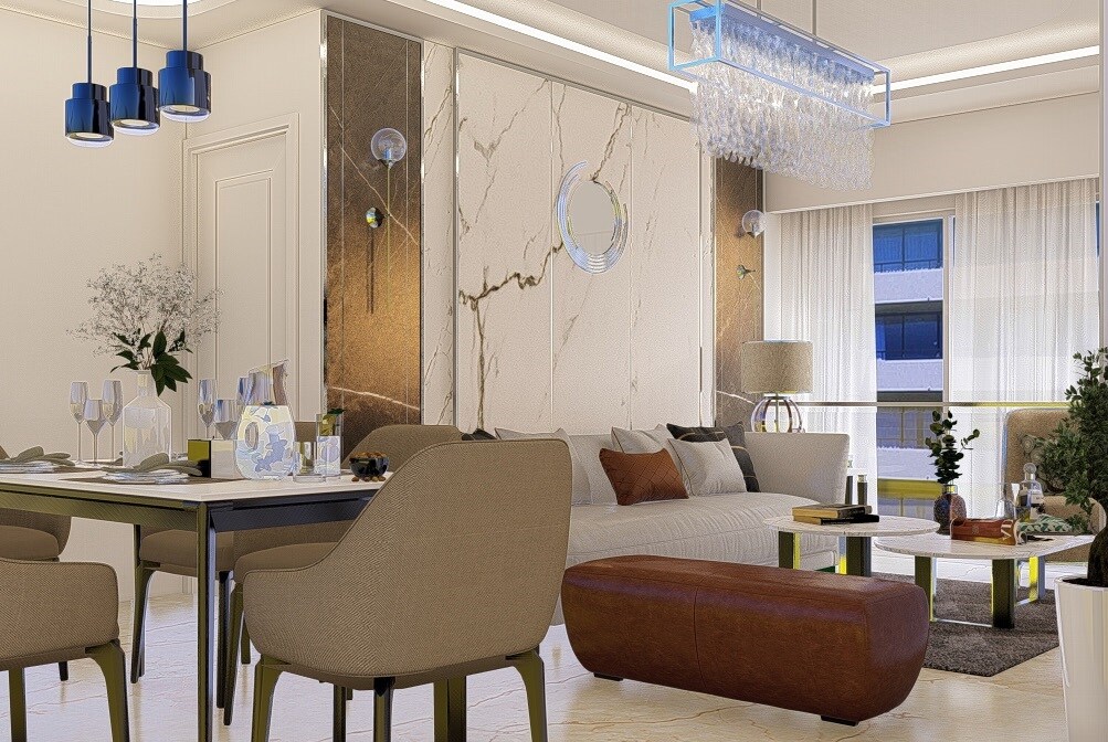 L Nagpal Satnam Leela Apartment Interiors 1