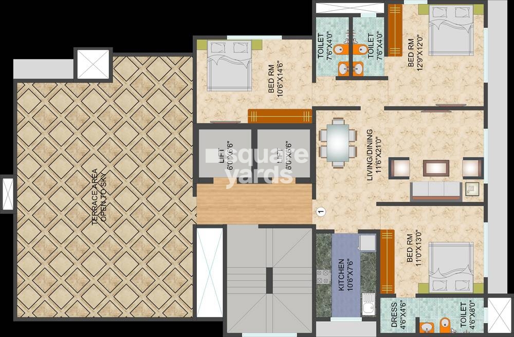 L Nagpal Satnam Leela Floor Plans