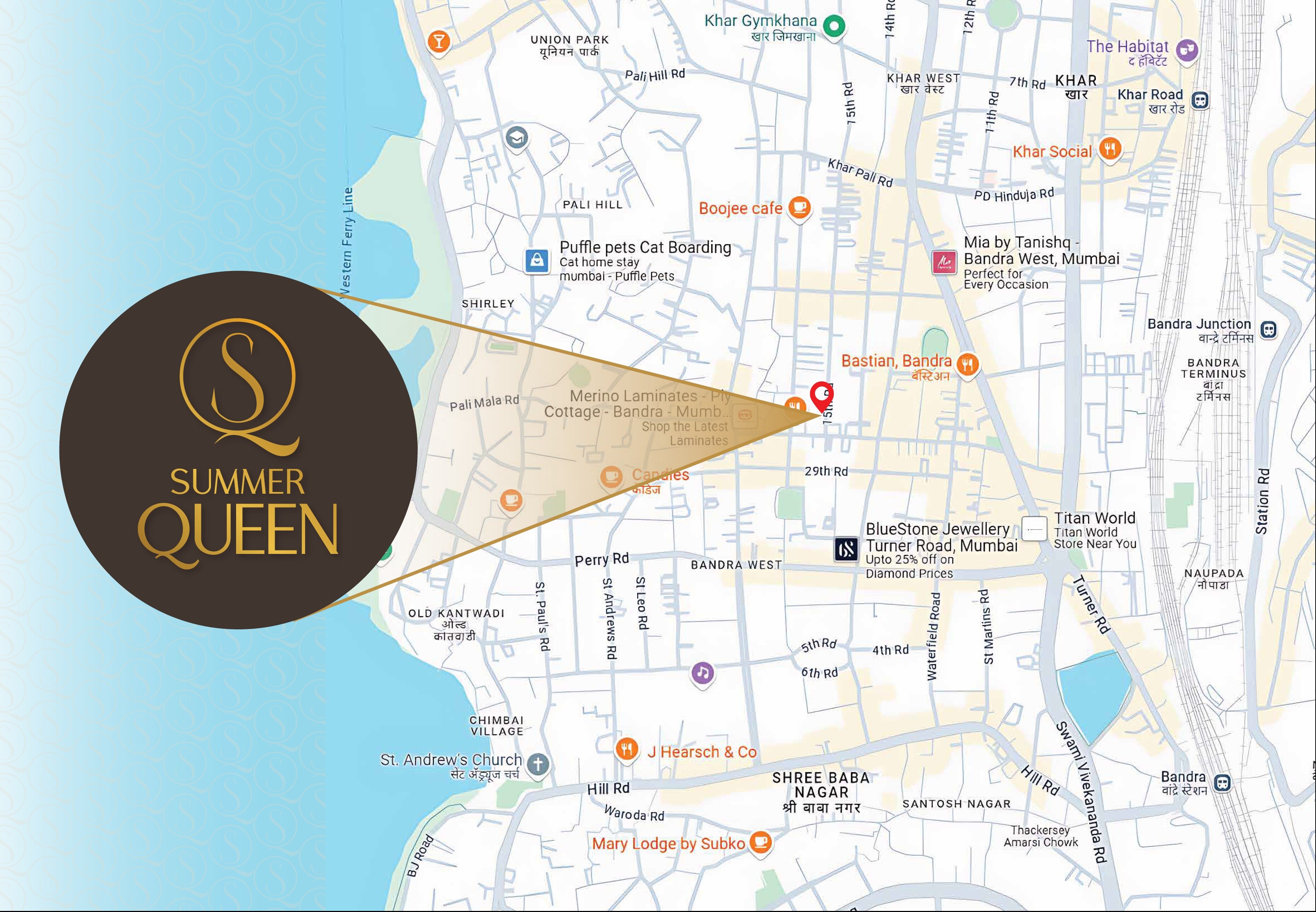 L Nagpal Summer Queen CHSL Location Image