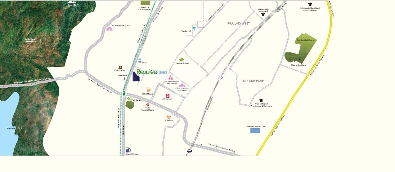 L & T Rejuve 360 Tower A Location Image