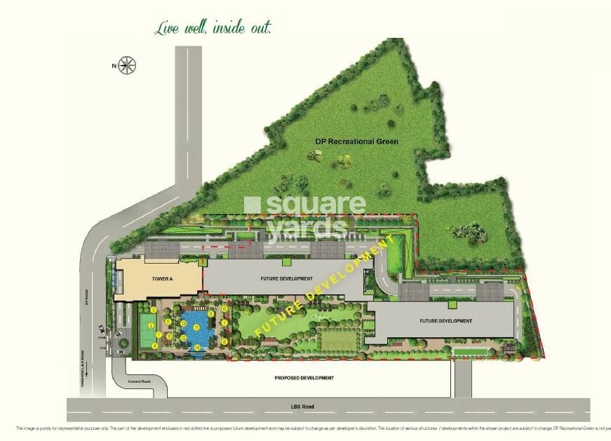 L & T Rejuve 360 Tower A Master Plan Image