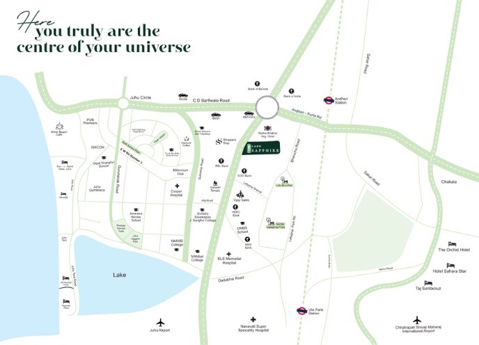 Labh Sapphire Location Image