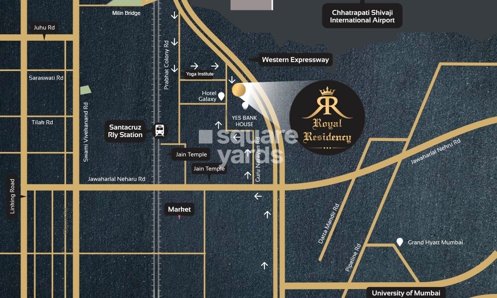 Lakhani Royal Residency Location Image