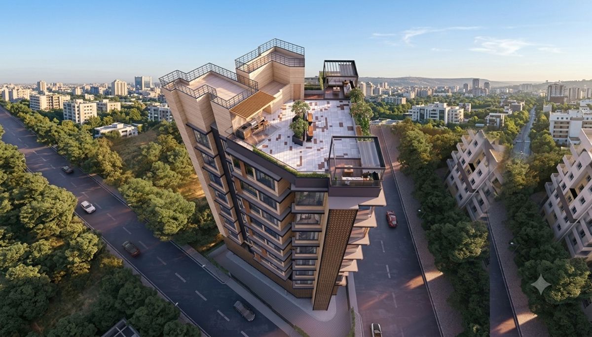 Lakshmi 64 Crest Tower View