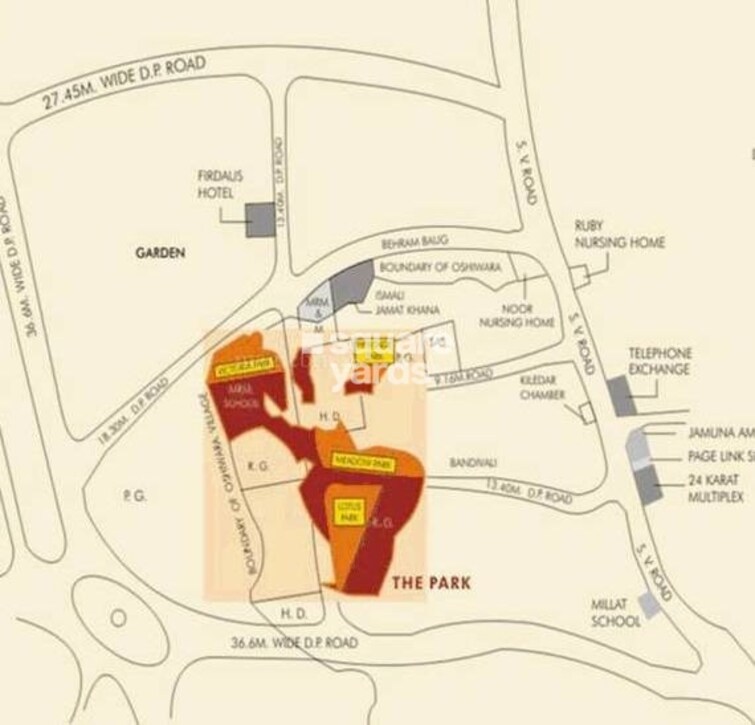 Lalani Lotus Park Location Image