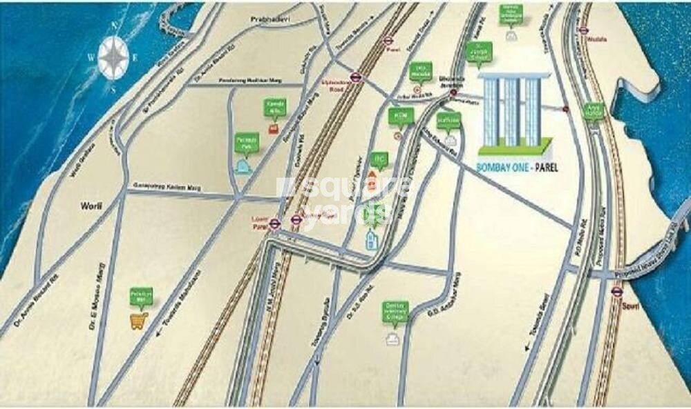 Landmark Bombay One Location Image