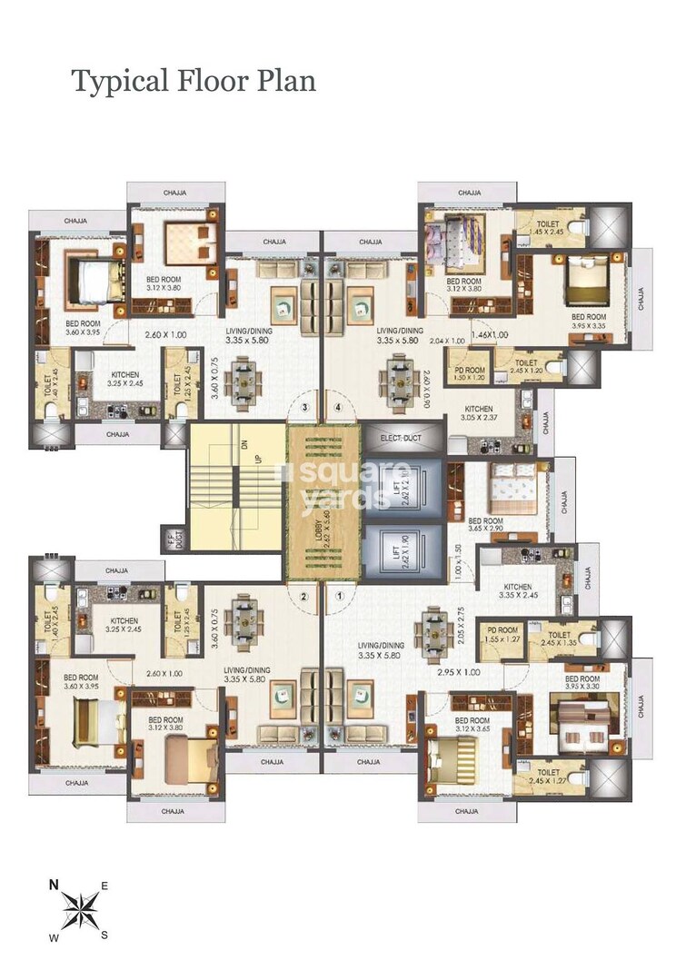 Lashkaria Empress Floor Plans