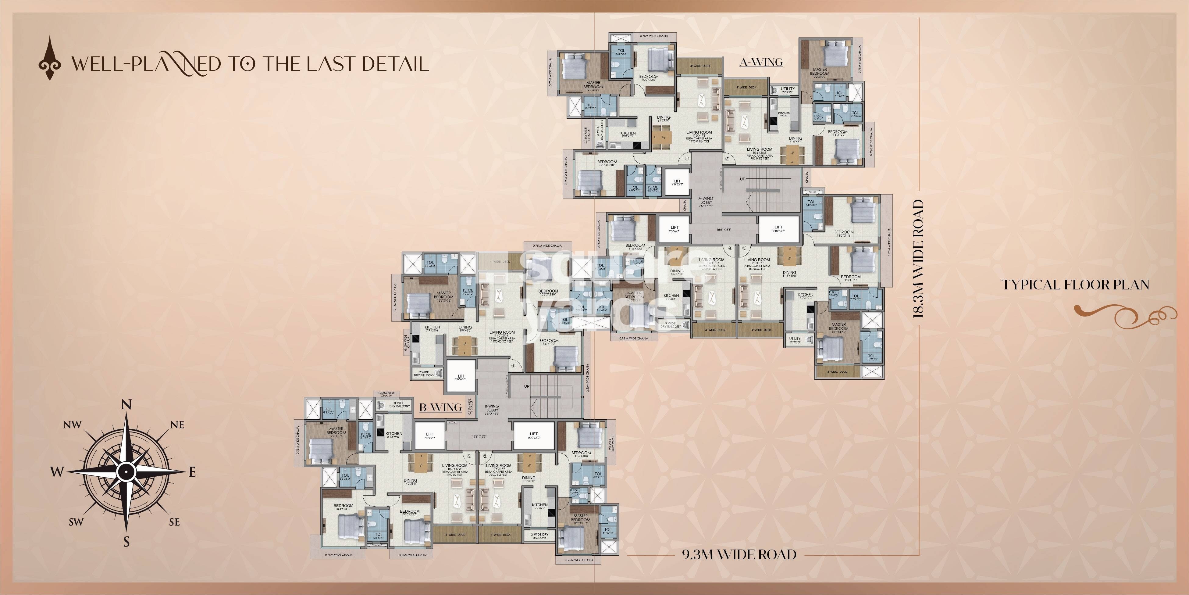 Lashkaria Indrasukh Floor Plans