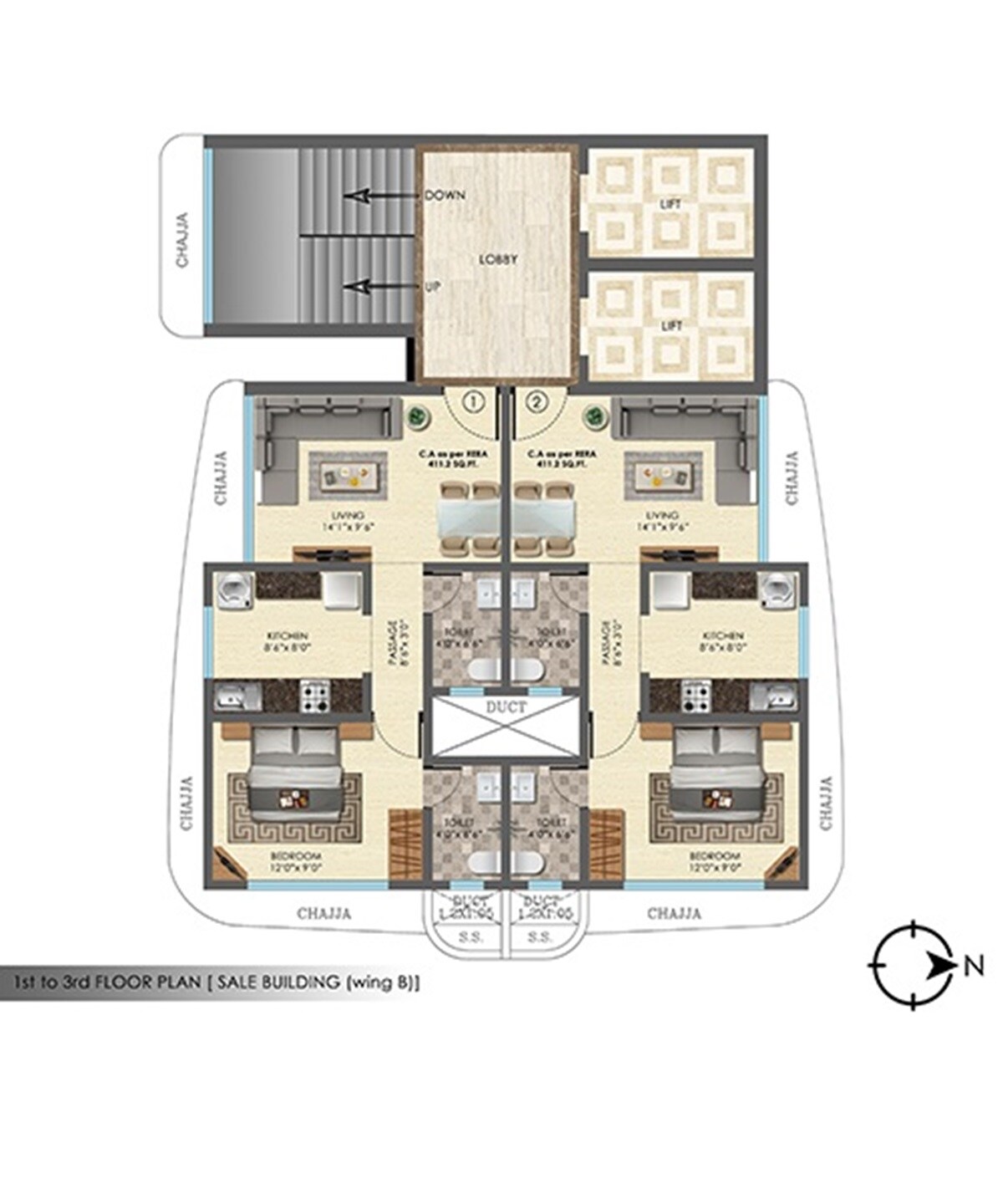 Laxmi Annex Floor Plans 1