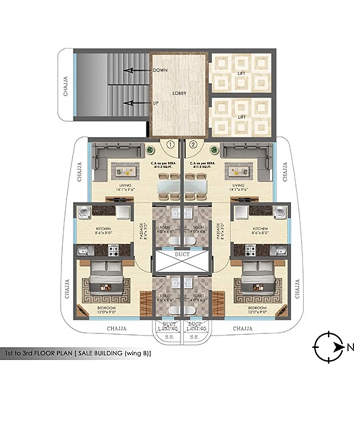 Laxmi Annex Floor Plans 1