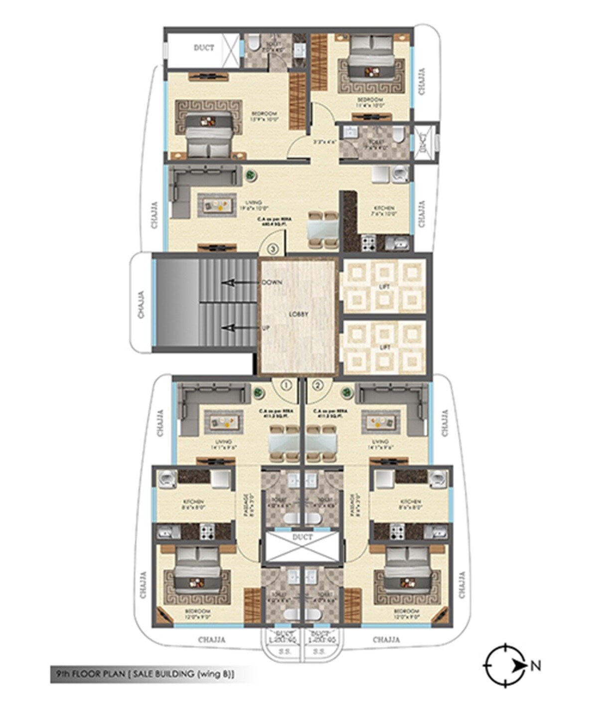 Laxmi Annex Floor Plans 2