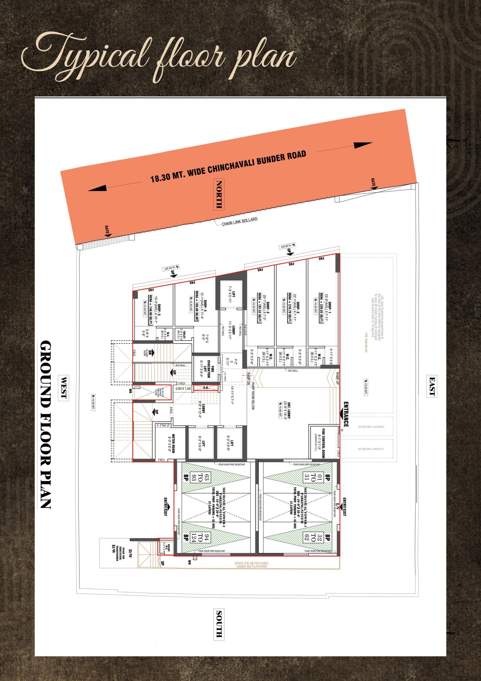 Laxmi Aurum Business Square Floor Plans