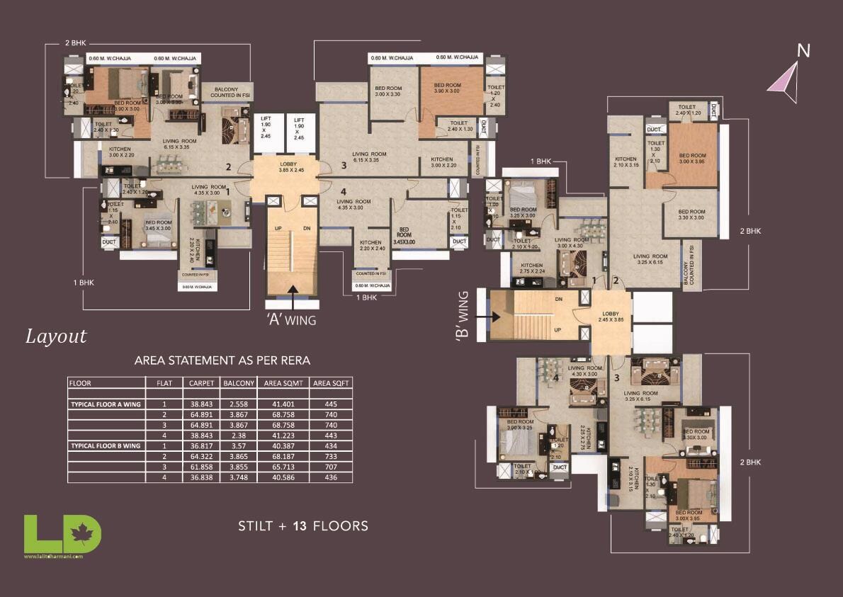 LD Viceroy Floor Plans