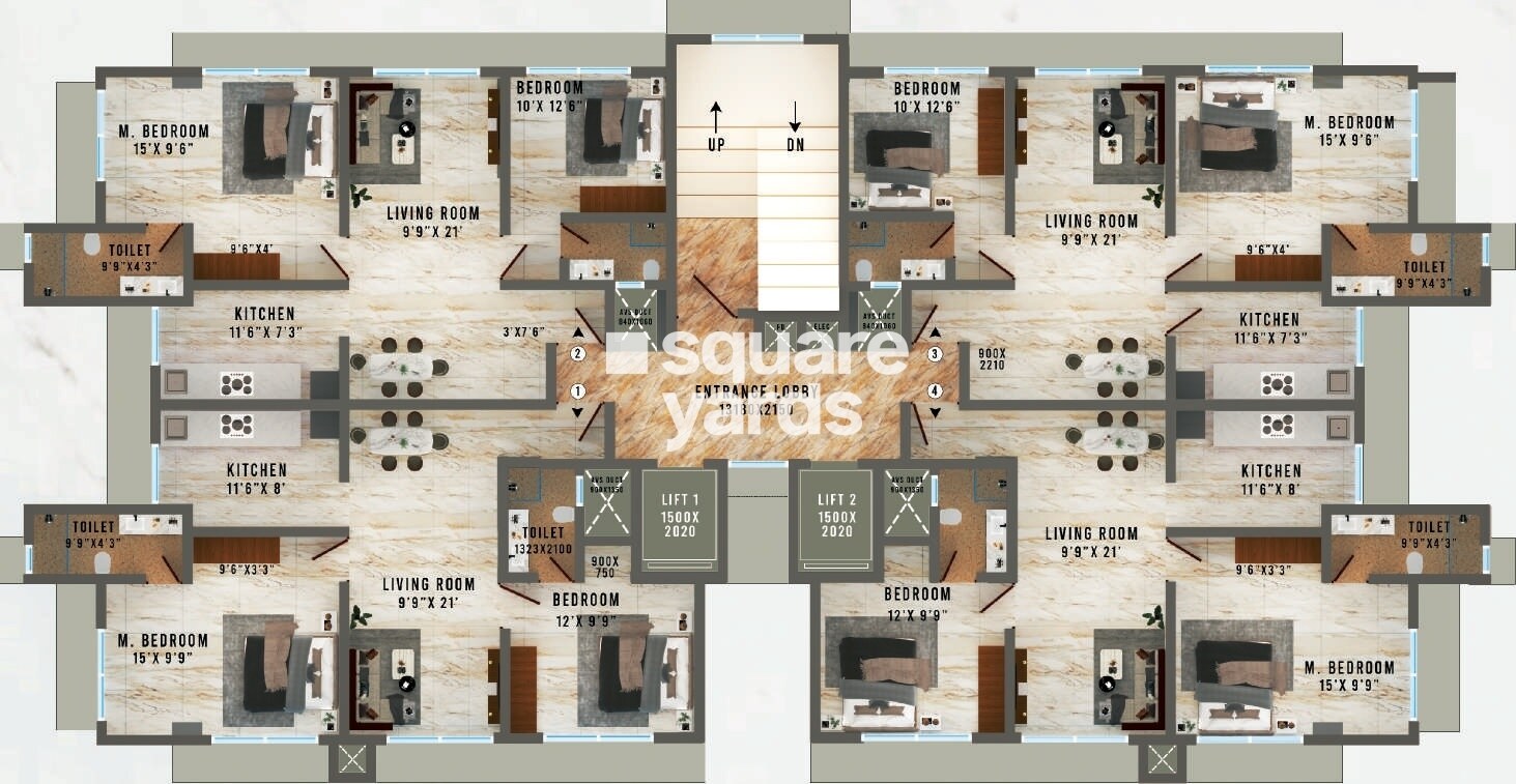 Lekh Residency Floor Plans 2