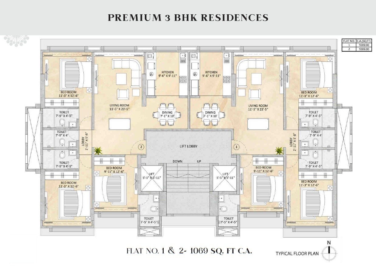 Level Pali Vintage Floor Plans