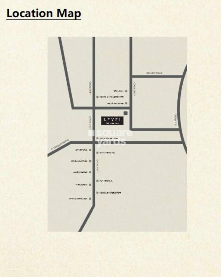 Level The Residences Location Image