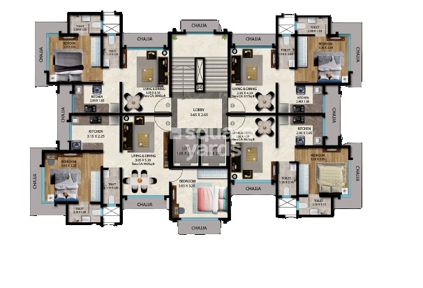 LK Rupali Floor Plans