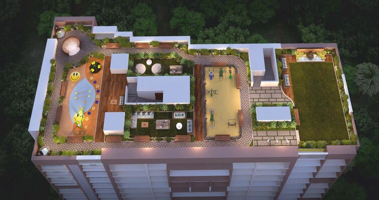 LK Umang Heights Tower View