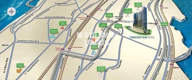 LnT Crescent Bay T4 Location Image