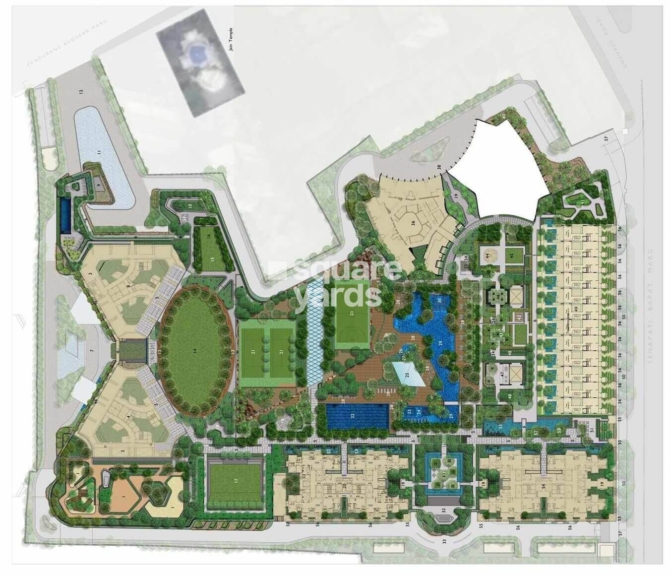 Lodha Allura Master Plan 1