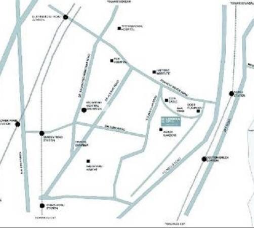 Lodha Aria Location Image