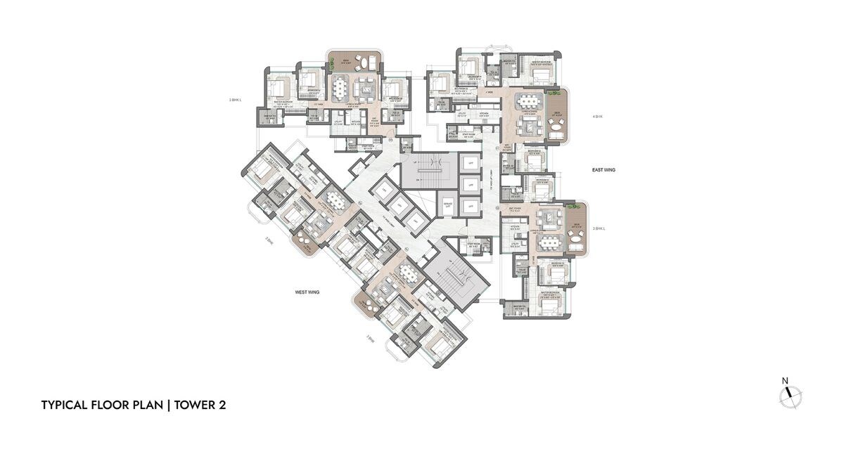 Lodha Aureus Floor Plans 1
