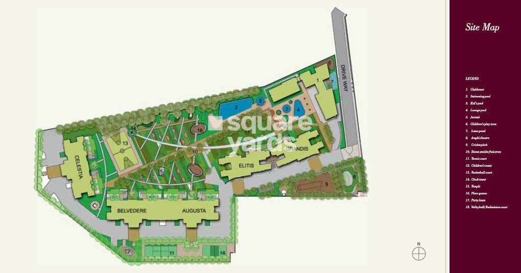 Lodha Aurum Grande Master Plan Image