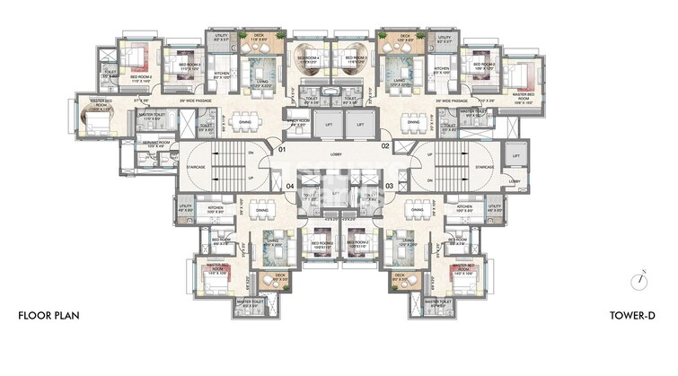 Lodha Bellagio Floor Plans 2