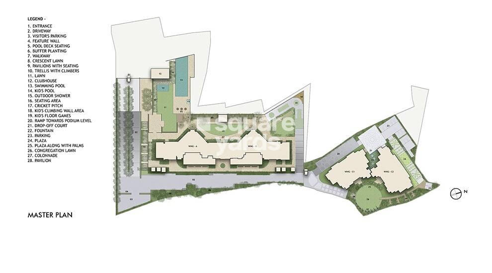 Lodha Bellagio Master Plan Image