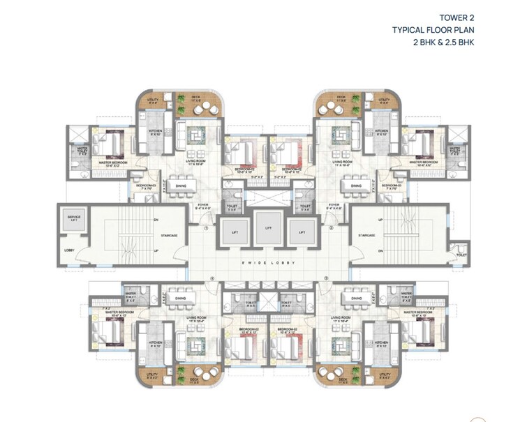 Lodha Corinthia Floor Plans 2