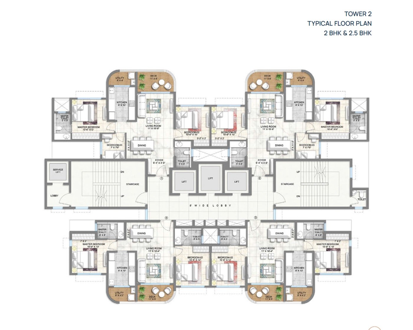 Lodha Corinthia Floor Plans 2