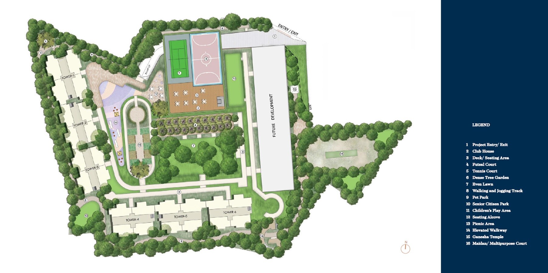 Lodha Corinthia Master Plan Image