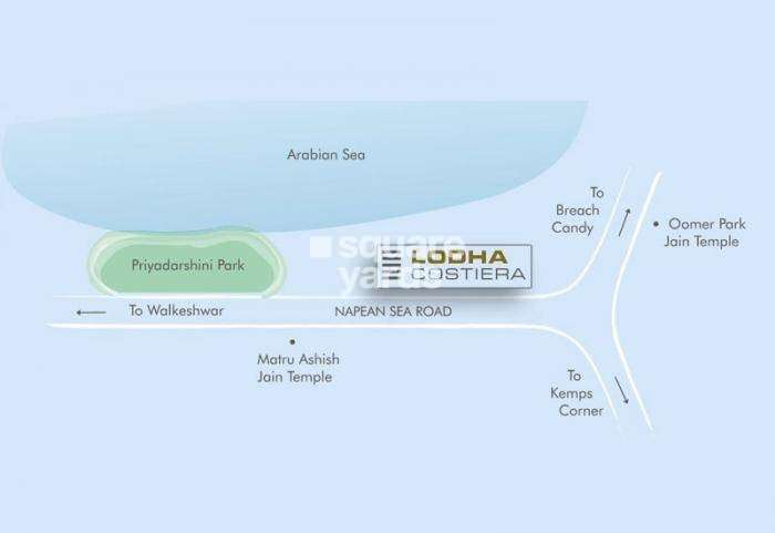 lodha costiera project location image1