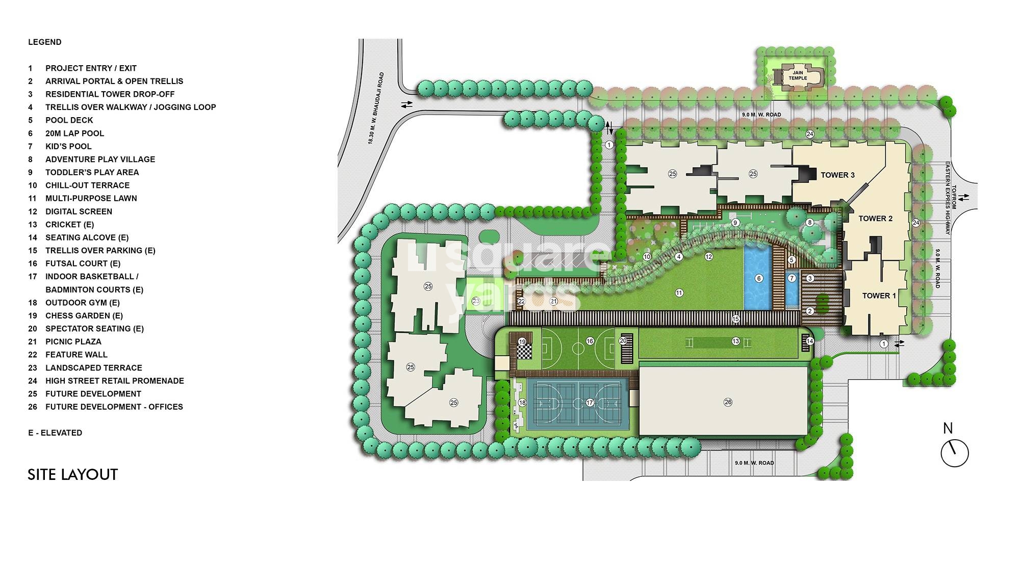 Lodha Divino Master Plan Image