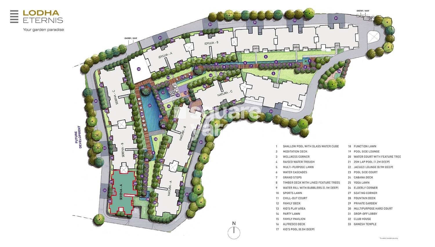 Lodha Eternis Master Plan Image