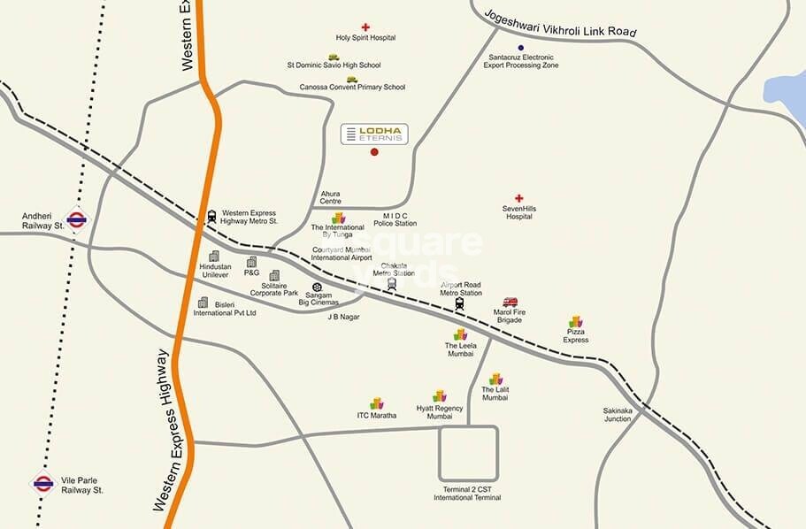 Lodha Eternis Serena A Location Image