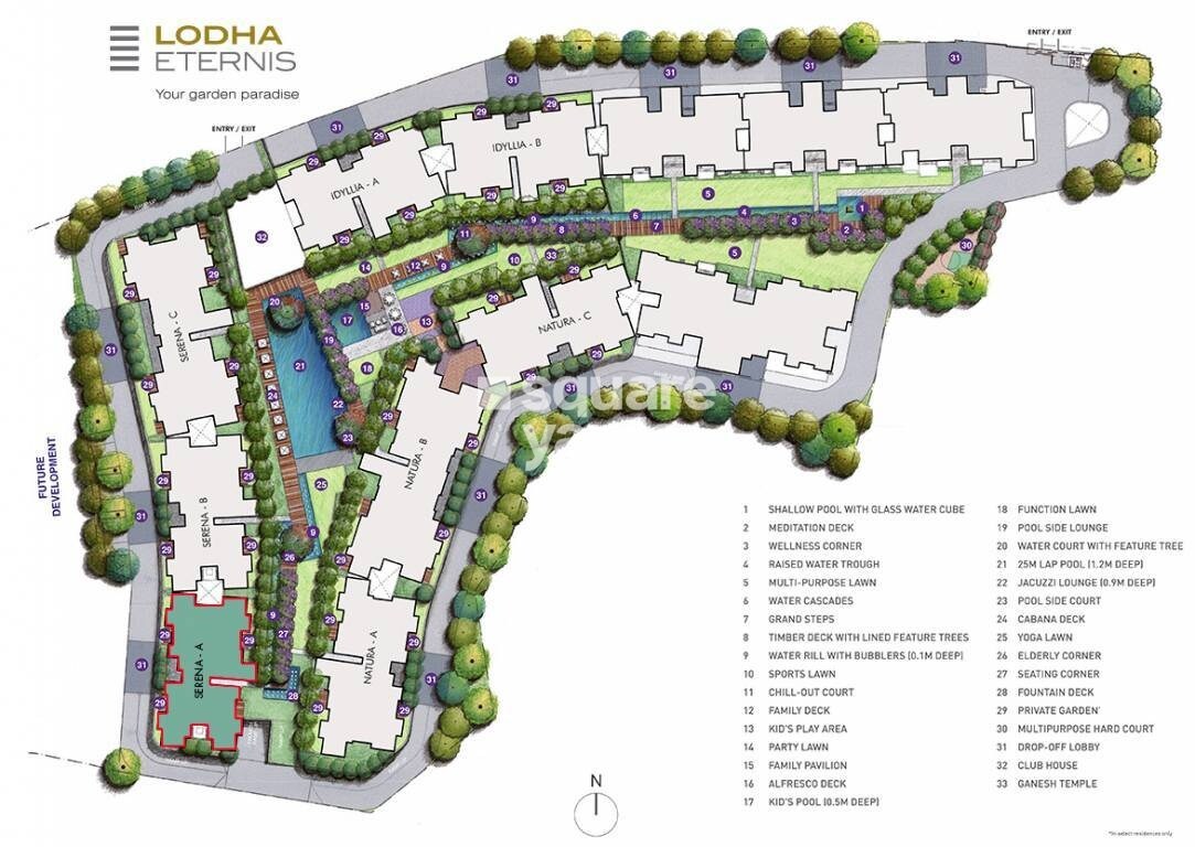 Lodha Eternis Serena C Master Plan Image
