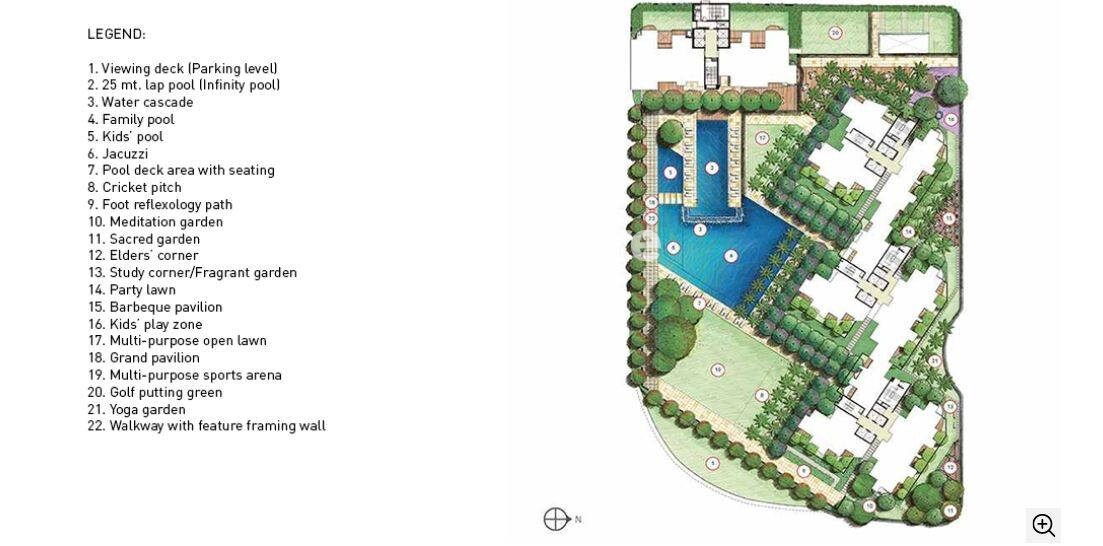 Lodha Fiorenza Master Plan 1
