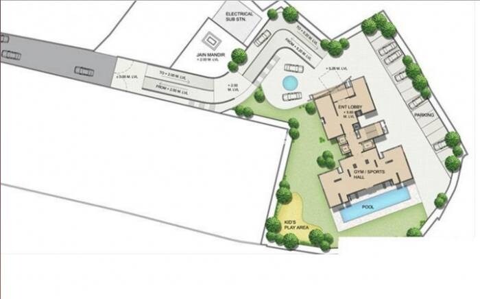 Lodha Grandeur Master Plan 1
