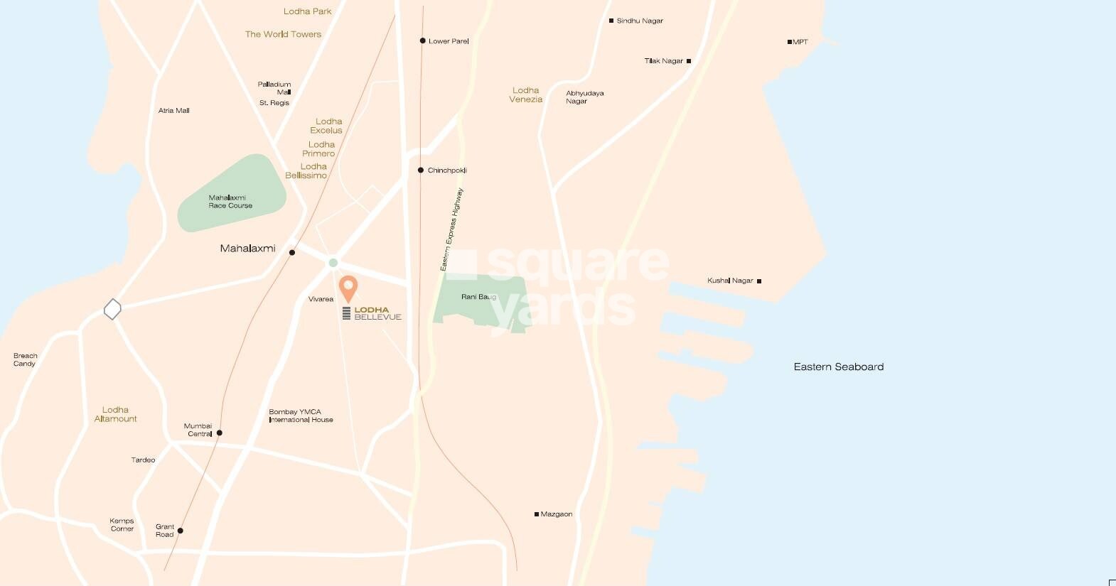 Lodha Mahalaxmi Bellevue Location Image