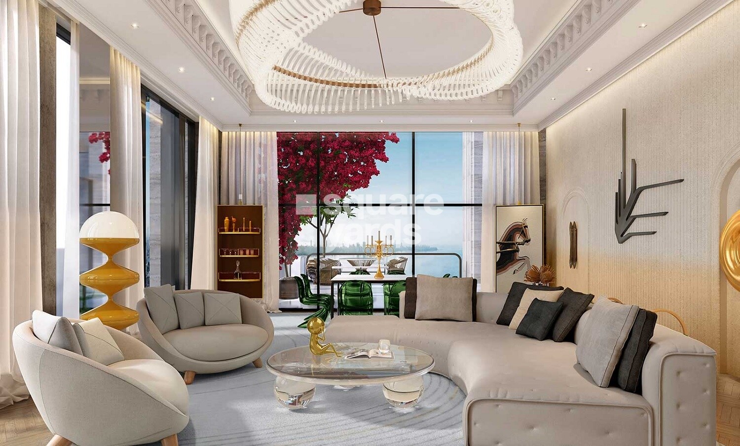 Lodha Malabar Apartment Interiors 1