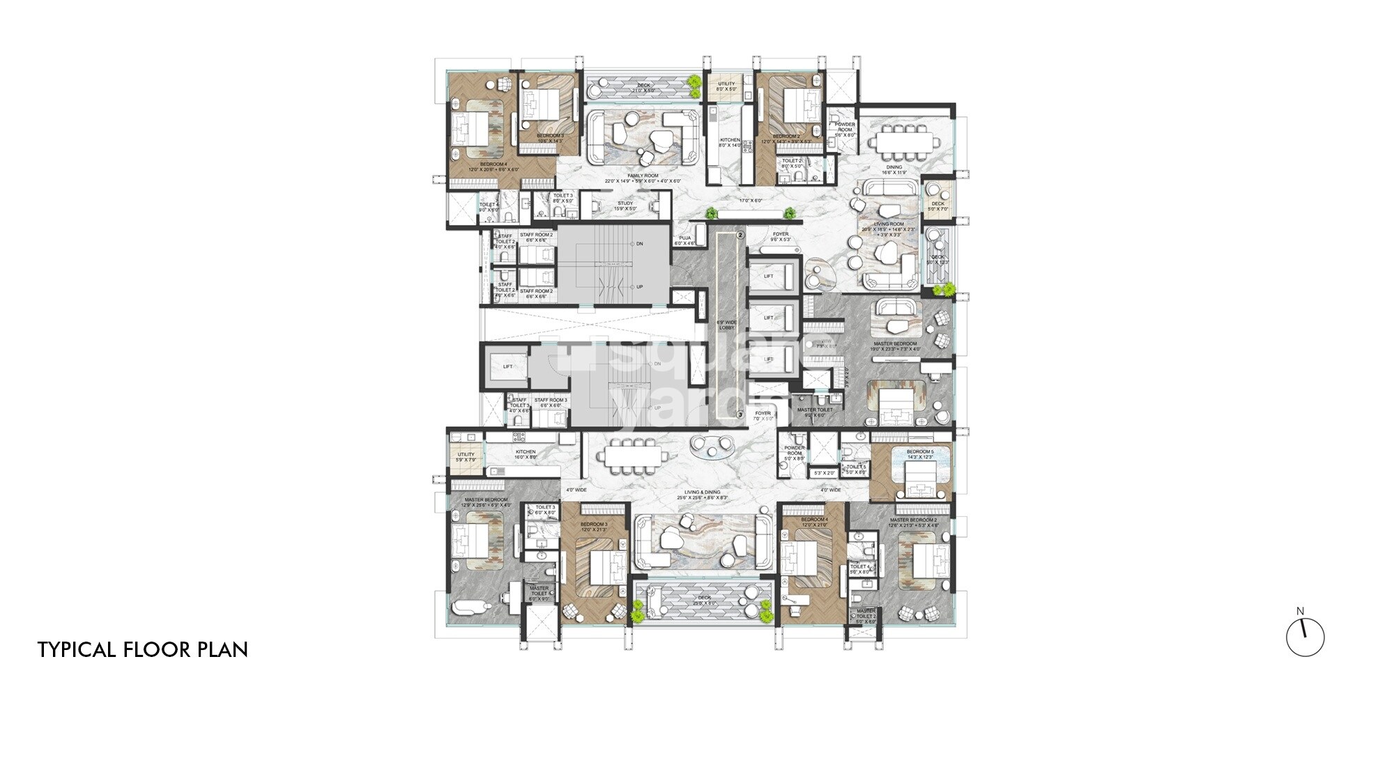 Lodha Marq Floor Plans