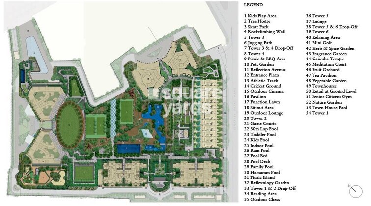 Lodha Marquise Master Plan Image