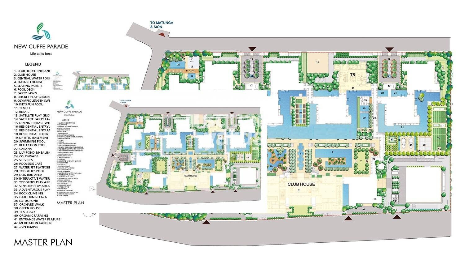 Lodha New Cuffe Parade Dioro And Elisium Master Plan 1