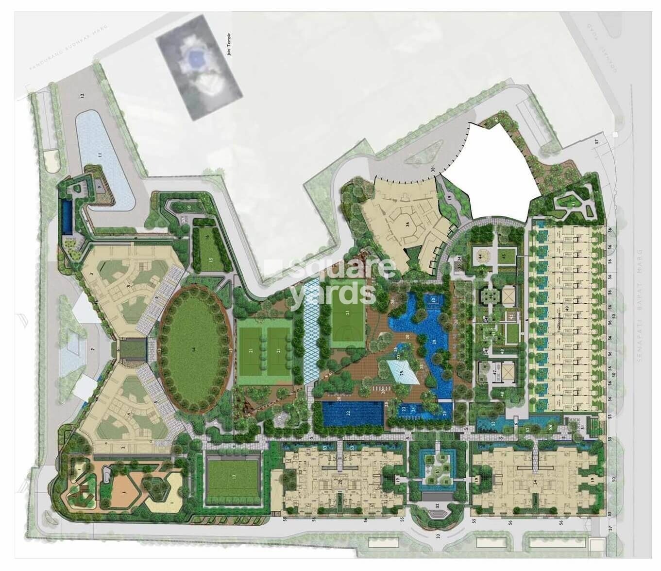 Lodha Parkside Master Plan 1