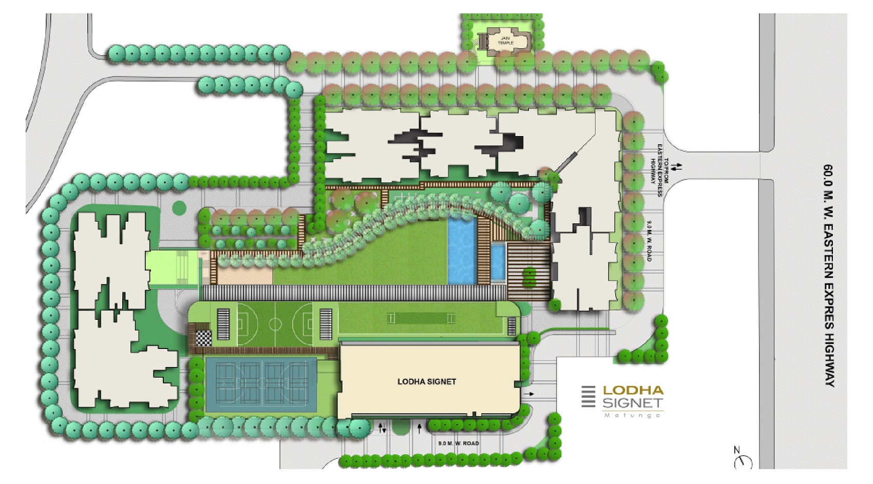 Lodha Signet Master Plan Image